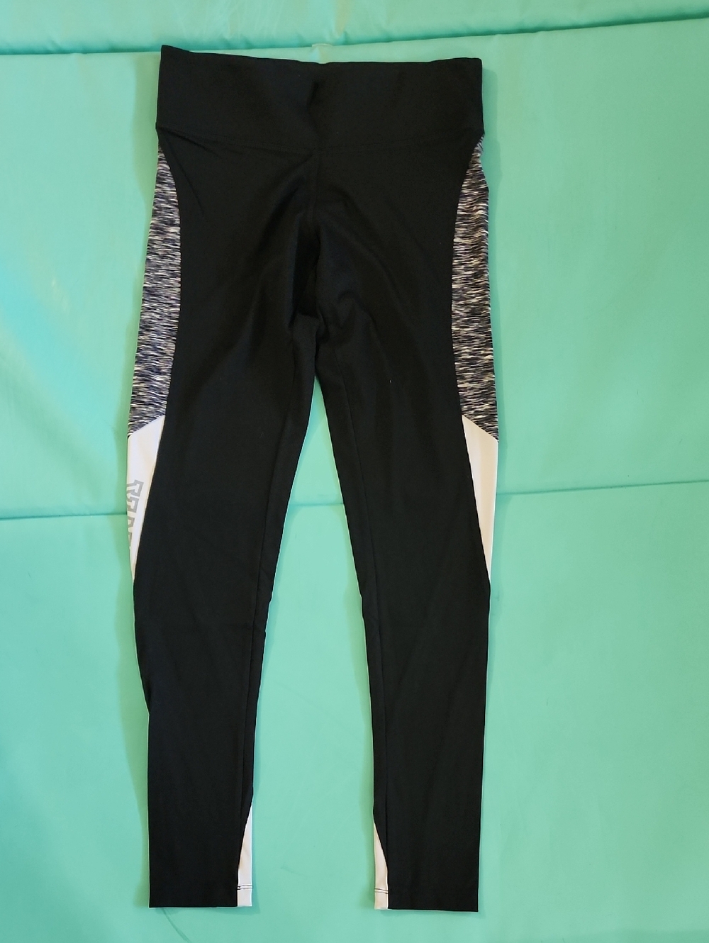 PINK Victoria's Secret Black And White Yoga Pants